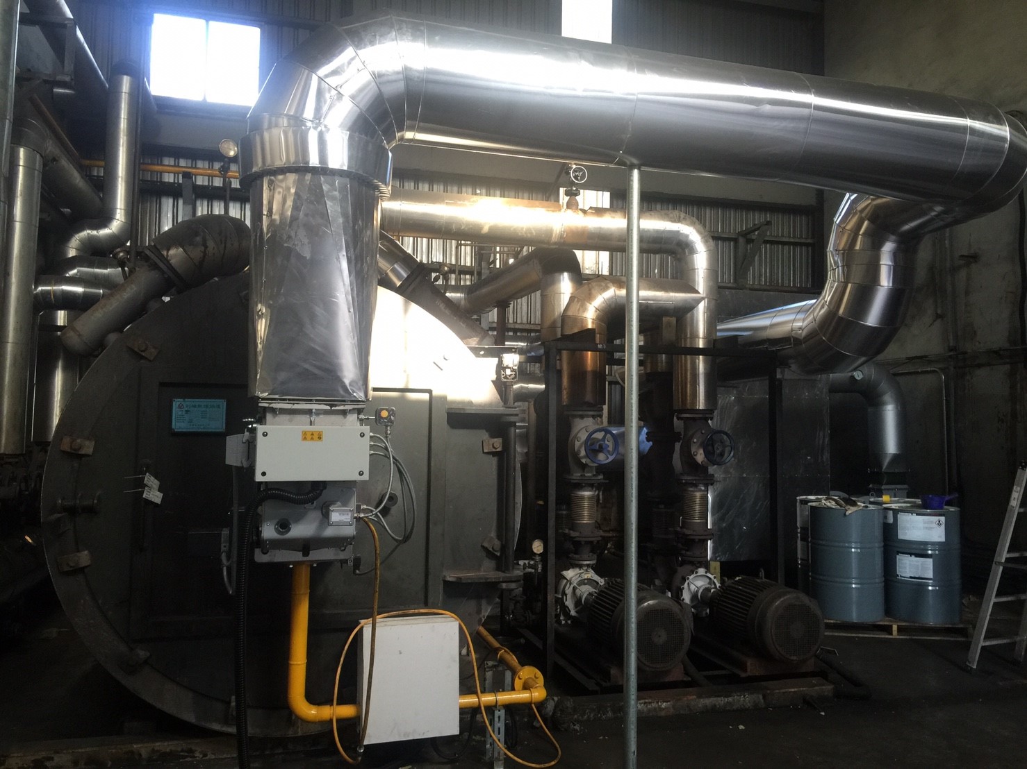 DB 4 SM 熱回收型瓦斯燃燒機應用